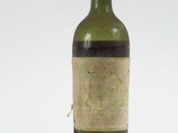 1 BOUTEILLE CHÂTEAU HAUT BRION 1er GCC GRAVES - 1914 - VIDANGE/2 CM AU