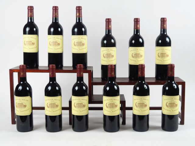 12 BOUTEILLES PAVILLON ROUGE DU CHÂTEAU MARGAUX - 1998 - CBO