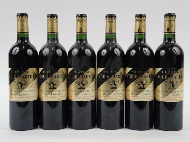 6 BOUTEILLES CHÂTEAU LATOUR MARTILLAC GCC GRAVES - 2003
