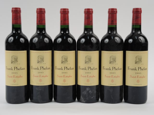 6 BOUTEILLES CHÂTEAU FRANK PHELAN ST ESTEPHE - 2005