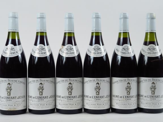 6 BOUTEILLES BEAUNE GREVES 'VIGNE DE L'ENFANT JESUS' BOUCHARD PÈRE   F