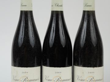3 BOUTEILLES VOSNE ROMANEE 1er CRU 'LES SUCHOTS' CH. LESCURE - 2009