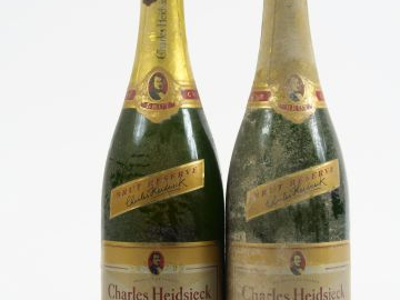 2 BOUTEILLES CHAMPAGNE CHARLES HEIDSICK 'BRUT RESERVE' - BS