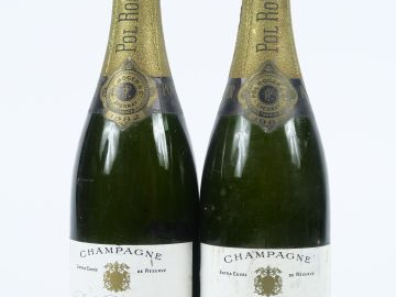 2 BOUTEILLES CHAMPAGNE POL ROGER - 1982