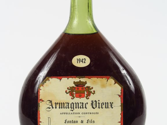 1 MAGNUM ARMAGNAC VIEUX FONTAN   FILS - 1942