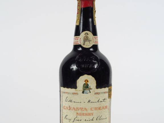 1 VIEILLE BOUTEILLE CANASTA CREAM SHERRY WILLIAMS HUMBERT