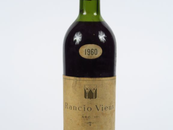 1 BOUTEILLE RANCIO VIEUX CAVES DE BANYULS - 1960 - HEP