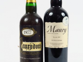 Vente aux enchères 2 BOUTEILLES MAURY : 1 ESTEVE DESIRE 1977 - 1 de 2007
