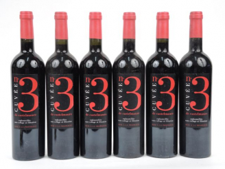 Vente aux enchères 6 BOUTEILLES CUVEE N°3 CASTELMAURE CORBIERES - 2003