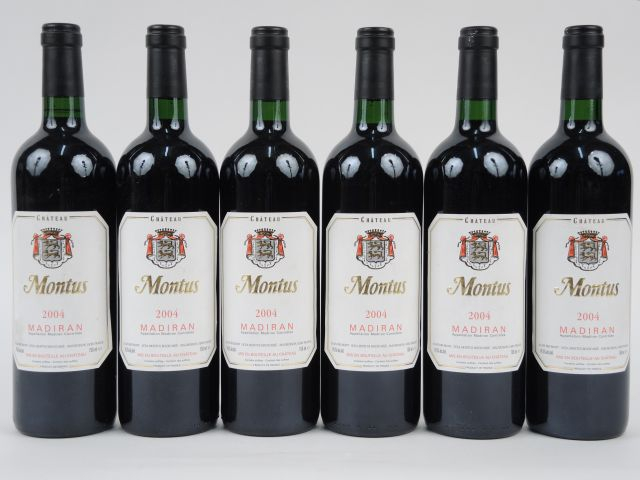 6 BOUTEILLES CHÂTEAU MONTUS MADIRAN - 2004