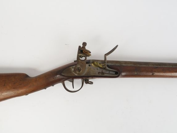 120-27-Fusil à silex dans le genre d’un fusil réglementaire d’infanter