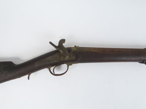 115-22-Fusil de rempart modèle 1840, canon lisse à chambre réduite de 
