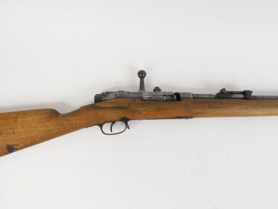 121 bis Fusil réglementaire Turc modèle 1887 calibre 9,5mm, arme d’un 
