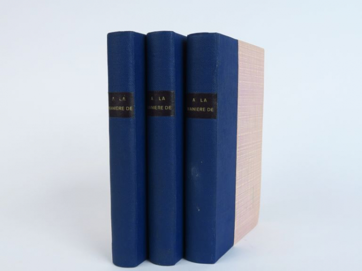 REBOUX (Paul) et MULLER (Charles). A la manière de... Paris, Grasset 1