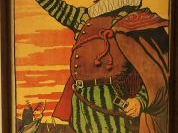 [ROSTAND]. Affiche. METIVET (Lucien). Cyrano de Bergerac. Pièce héroï-