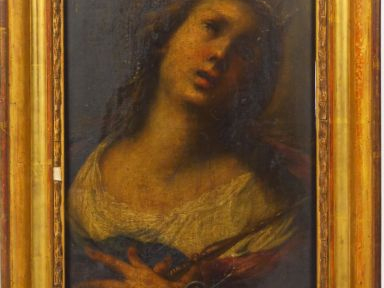 	Attribué à Carlo Francesco NUVOLONE (1609 - 1662) 'Sainte martyre' Pa