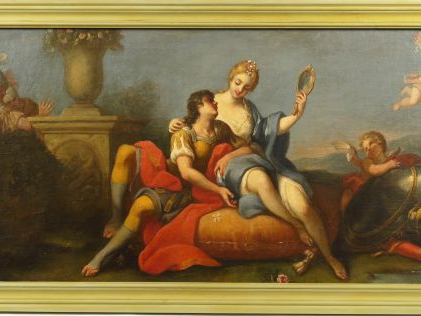 	Ecole VENITIENNE du XVIIIème sicèle suiveur de Sebastiano RICCI 'Rena