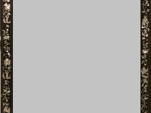 Vente aux enchères Grand miroir Indochinois en marqueterie de nacre et bois de rose.