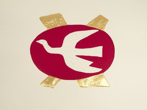 Georges BRAQUE.'Dieu et Déesse' en hommageà Georges Braque et à ses sc