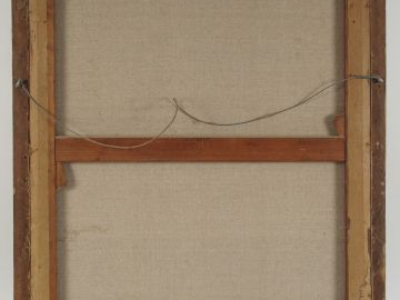 Ecole française du début du XVIII siècle 'Portrait de jeune femme tena