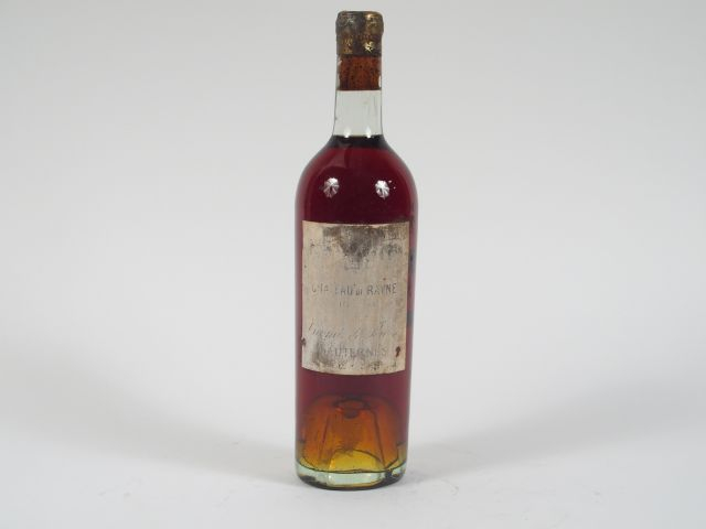 1 BOUTEILLE CHÂTEAU RAYNE VIGNEAU 1er CC SAUTERNES - 1921 - BG+/EF/MIL
