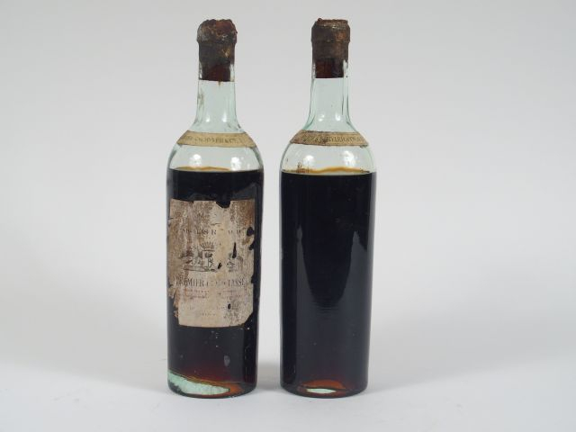 2 BOUTEILLES CHÂTEAU SIGALAS RABAUD 1er CC SAUTERNES - 1921 - BEP-VIDA