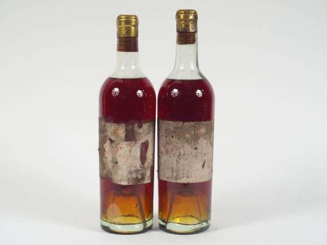 2 BOUTEILLES DOISY DAENE CC SAUTERNES - 1923 - MEP/EA