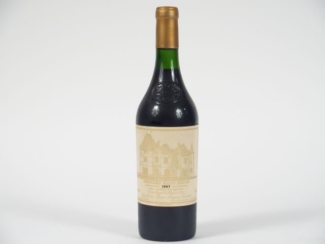 1 BOUTEILLE CHÂTEAU HAUT BRION 1er GCC GRAVES - 1987 - 2,5 CM/EF