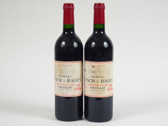 2 BOUTEILLES CHÂTEAU LYNCH BAGES GCC PAUILLAC - 1997 - ELT