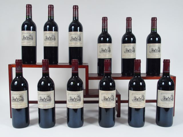 12 BOUTEILLES CHÂTEAU CANTEMERLE GCC HAUT MEDOC - 1998 - CBO