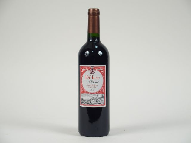 1 BOUTEILLE DELICE DU PRIEURE GC ST EMILION - 2012