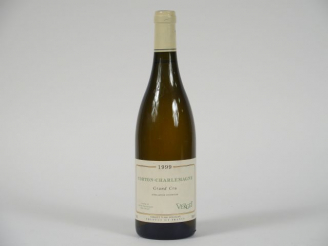Vente aux enchères 1 BOUTEILLE CORTON CHARLEMAGNE GC VERGET - 1999 - 1 CM