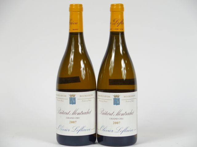 2 BOUTEILLES BATARD MONTRACHET GC O. LEFLAIVE - 2007