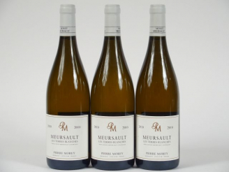 Vente aux enchères 3 BOUTEILLES MEURSAULT 1er CRU 'LES TERRES BLANCHES' P. MOREY - 2010