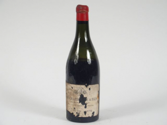 Vente aux enchères 1 BOUTEILLE BEAUNE COTE DE NUITS BOUCHARD PERE ET FILS - 1923 - 9 CM/E