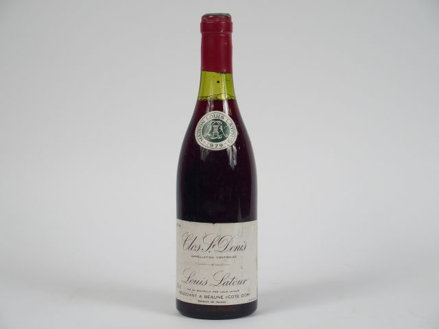 1 BOUTEILLE CLOS ST DENIS L. LATOUR - 1979 - 2,5 CM