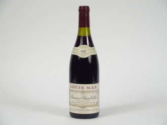 Vente aux enchères 1 BOUTEILLE CHARMES CHAMBERTIN GC L. MAX - 1990