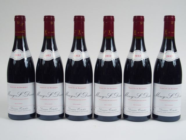 6 BOUTEILLES MOREY ST DENIS TORTOCHOT - 2012