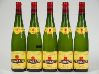 Vente aux enchères 5 BOUTEILLES MUSCAT 'RESERVE' F.E. TRIMBACH - 2009