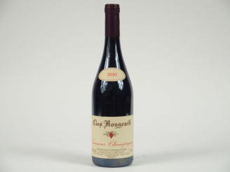 Vente aux enchères 1 BOUTEILLE CLOS ROUGEARD SAUMUR CHAPIGNY - 2010