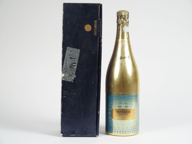 1 BOUTEILLE CHAMPAGNE TAITTINGER COLLECTION VASARELY - 1978 - COFFRET