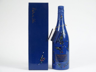 Vente aux enchères 1 BOUTEILLE CHAMPAGNE TAITTINGER COLLECTION VIEIRA DA SILVA - 1983 - C