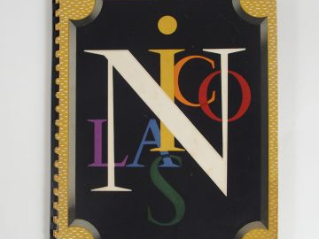 ETABLISSEMENTS NICOLAS. CATALOGUE ANNEE 1936