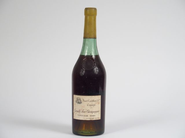 1 BOUTEILLE GRANDE FINE CHAMPAGNE VINTAGE PINET CASTILLON - 1920