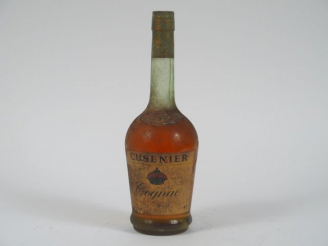 Vente aux enchères 1 BOUTEILLE COGNAC CUSENIER - BS