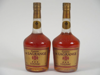 Vente aux enchères 2 BOUTEILLES COGNAC GASTON DE LAGRANGE
