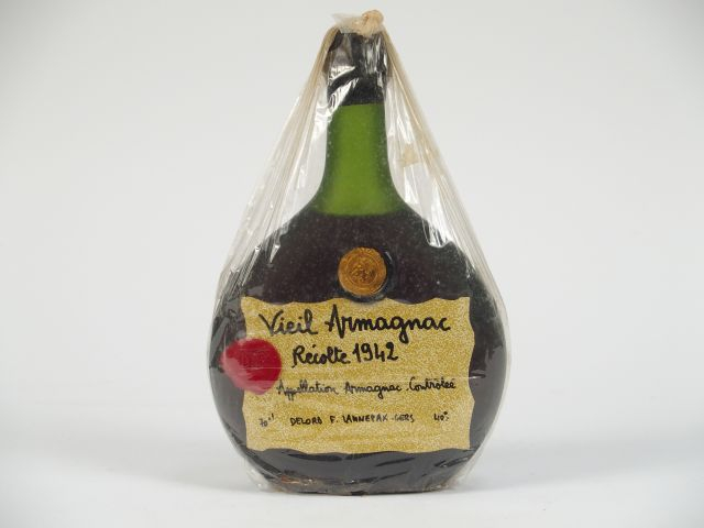 1 BOUTEILLE VIEIL ARMAGNAC DELORD - 1942
