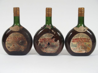 Vente aux enchères 3 BOUTEILLES ARMAGNAC SAMALENS