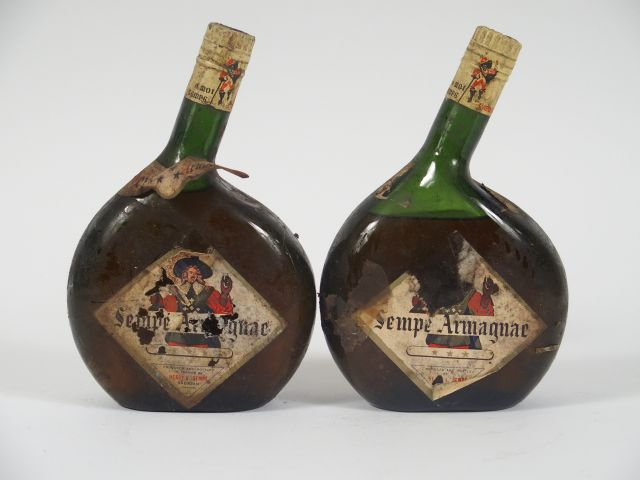2 BOUTEILLES ARMAGNAC SEMPE - BS/EA