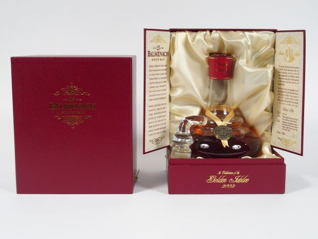 1 BOUTEILLE BALMENACH OB 	Golden Jubillee	 70	cl 58	% - Millésime : 19